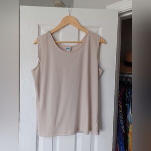 Elegant Cream Tank Top (Size L)